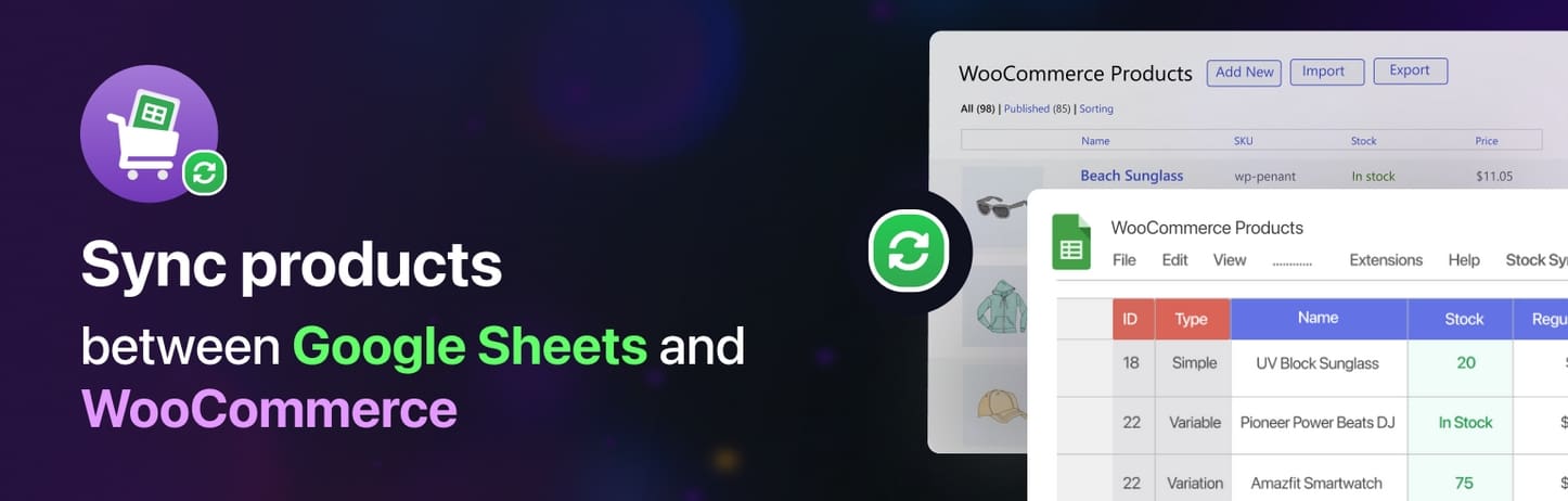 FlexStock - Stock Sync with Google Sheets for WooCommerce