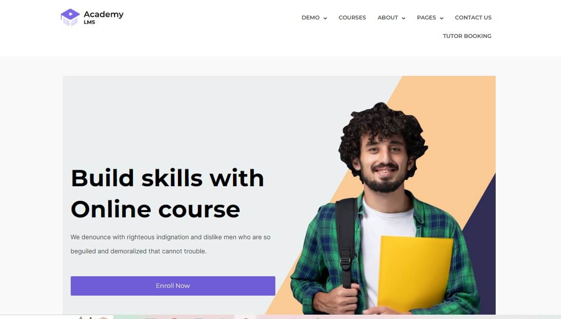 Enroll form Elementor preview 