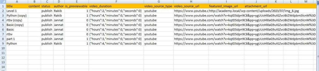 lesson csv file example 