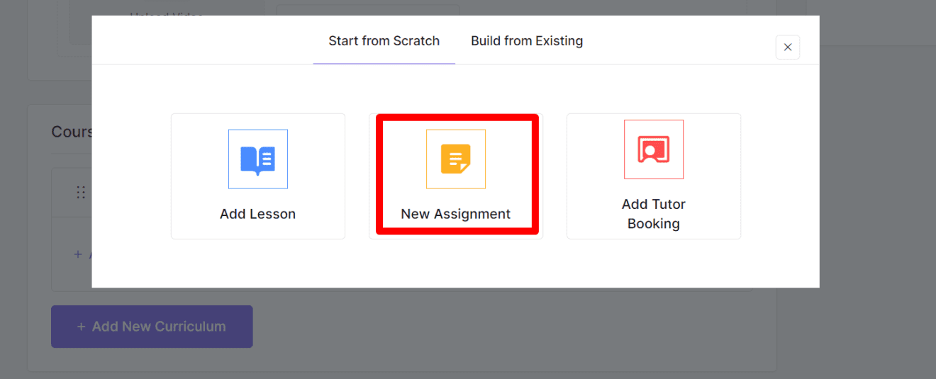 Assignment Addon