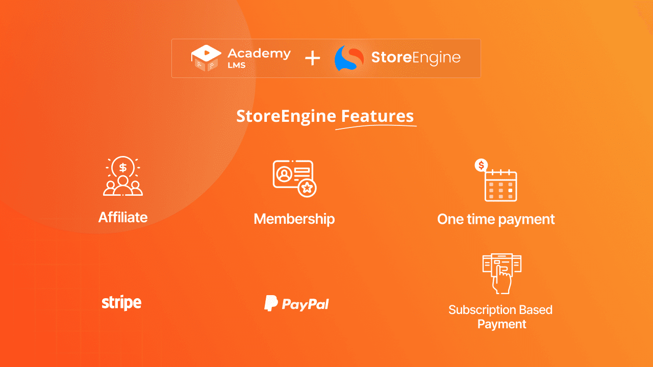 StoreEngine features