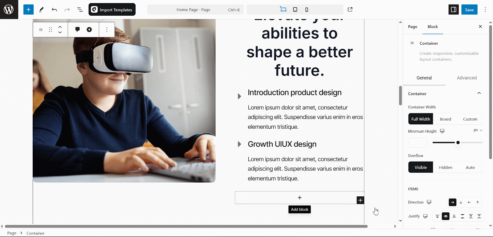 How to Use the Enroll Form Block