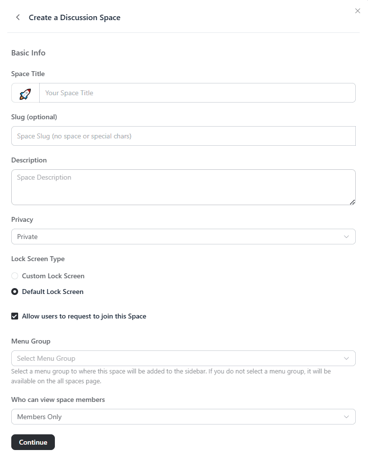 Fill out the required form fields with all necessary details
