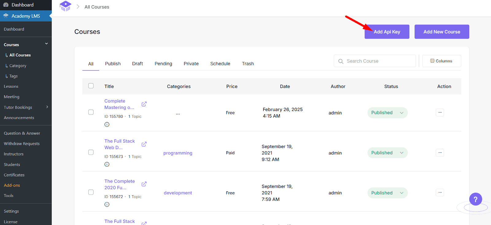 Creating a Course from a YouTube Playlist in Academy LMS