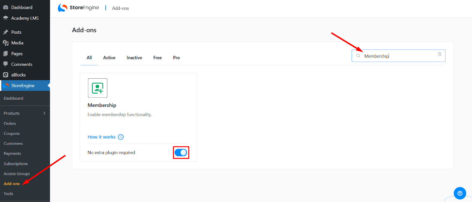 Selling Memberships with Academy LMS and StoreEngine