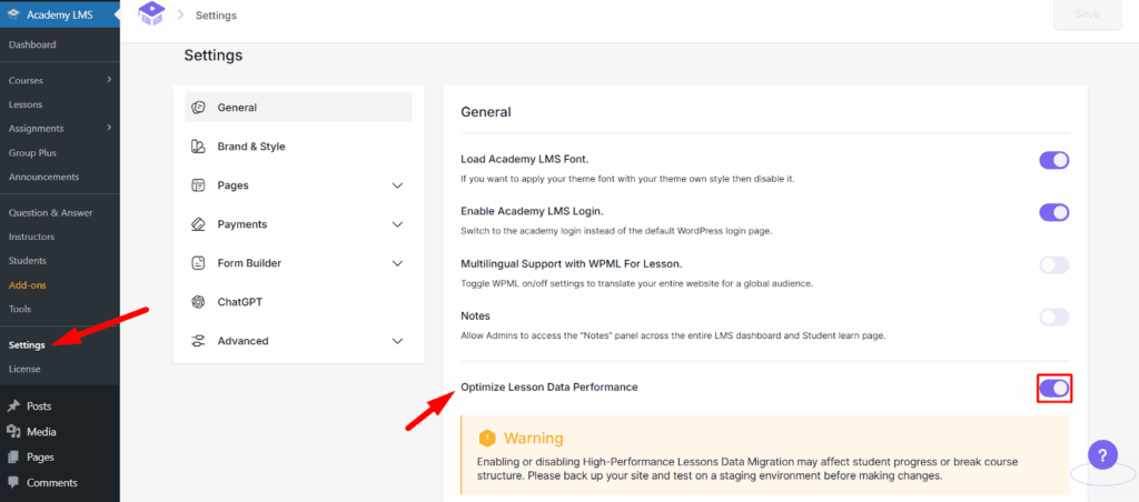 What This Setting Does