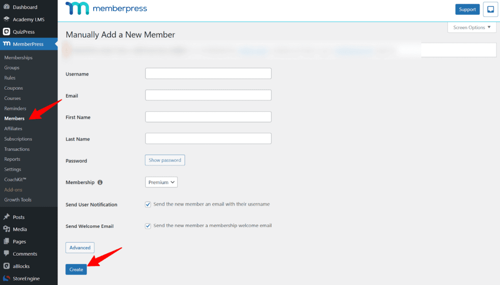 Manual Membership Assignment (Optional)